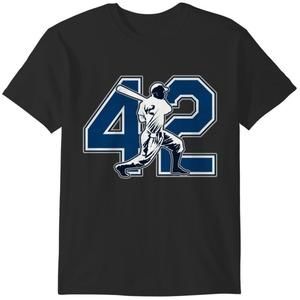 42 Jackie Jackie Robinson T-Shirt